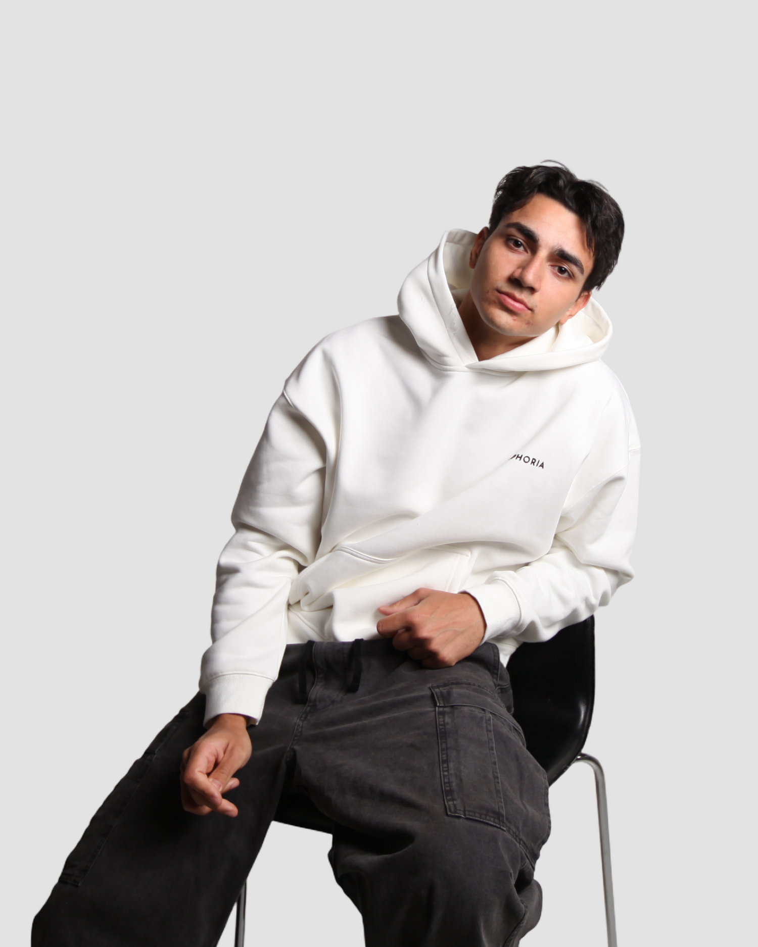 The White Original Oversized Hoodie