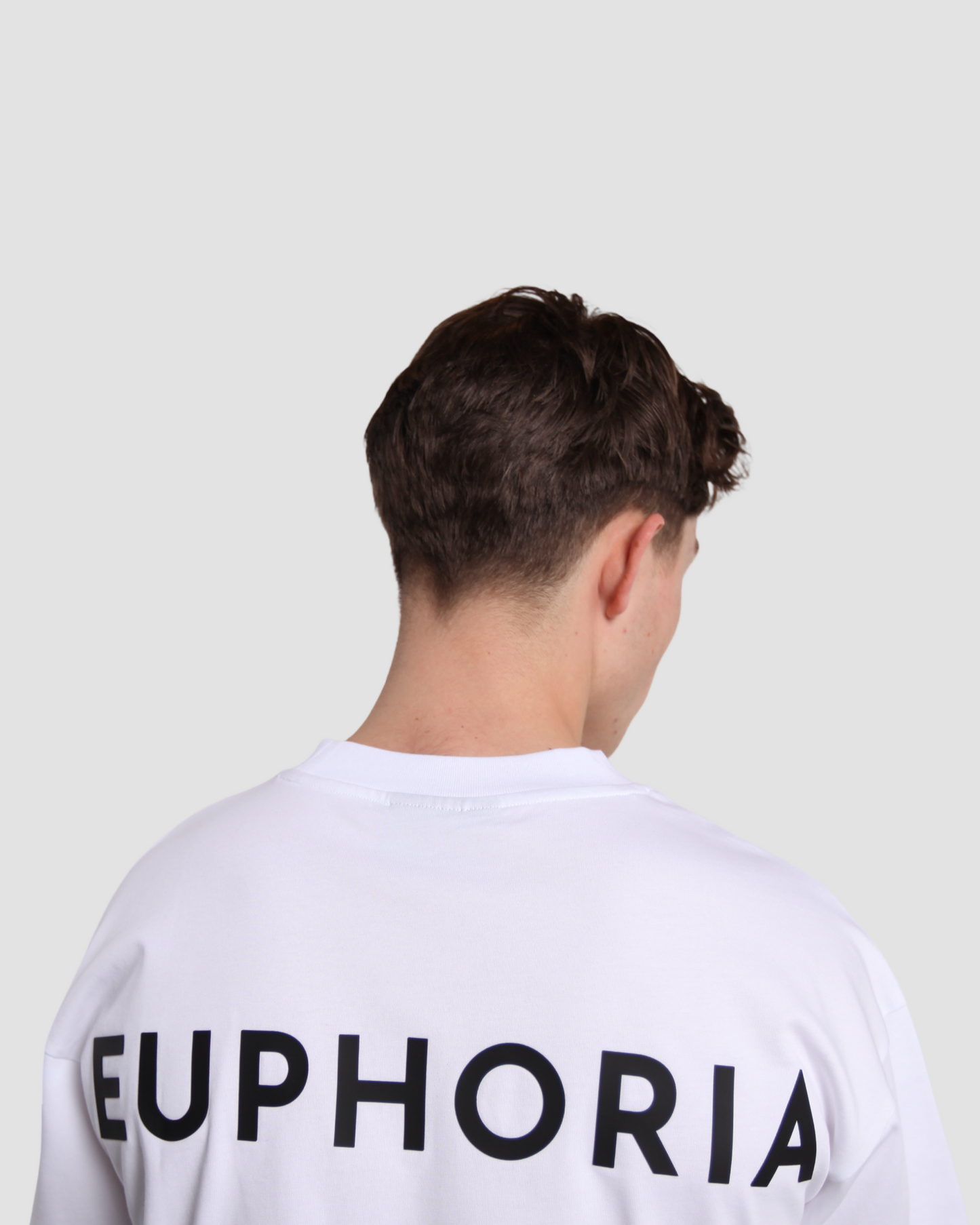 Premium Black On White T-Shirt